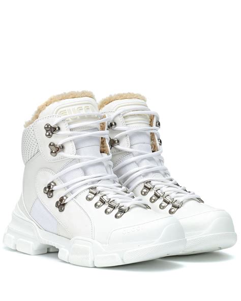 white gucci flashtrek|gucci flashtrek boots.